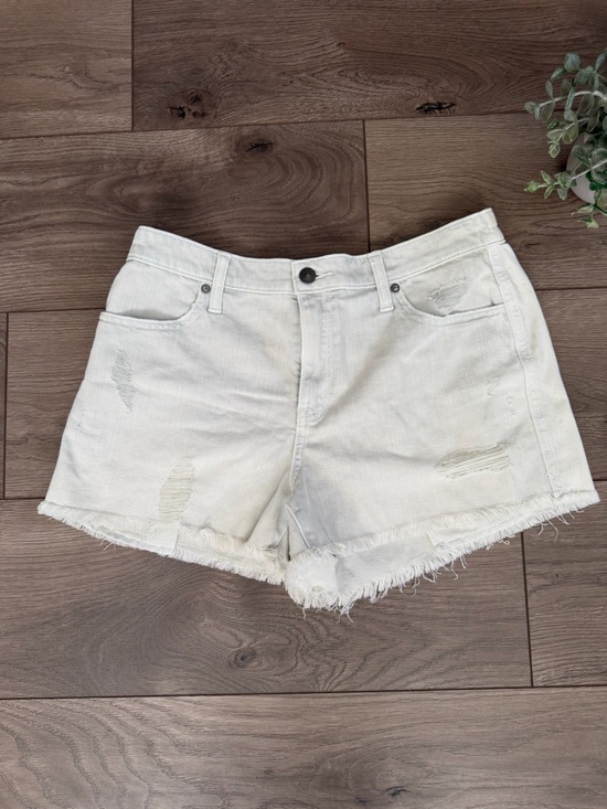 aerie Pants - NWT AERIE Very Light Blue Distressed Denim Shorts Size Medium